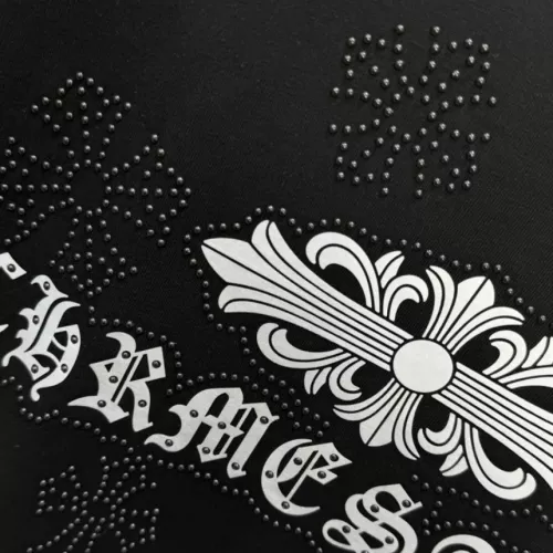 Cheap Chrome Hearts T-Shirts Short Sleeved For Unisex #1340850 Replica Wholesale [$38.00 USD] [ITEM#1340850] on Replica Chrome Hearts T-Shirts