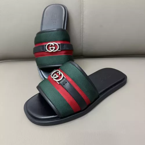 Cheap Gucci Slippers For Men #1340923 Replica Wholesale [$82.00 USD] [ITEM#1340923] on Replica Gucci Slippers