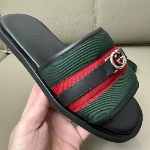 Cheap Gucci Slippers For Men #1340923 Replica Wholesale [$82.00 USD] [ITEM#1340923] on Replica Gucci Slippers
