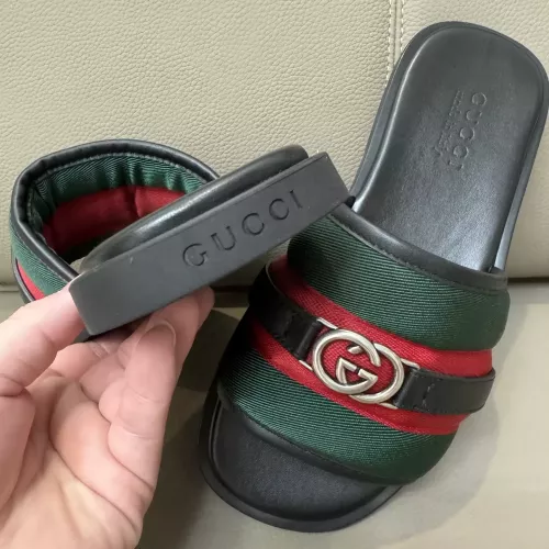 Cheap Gucci Slippers For Men #1340923 Replica Wholesale [$82.00 USD] [ITEM#1340923] on Replica Gucci Slippers