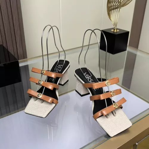 Cheap Versace Sandal For Women #1340940 Replica Wholesale [$82.00 USD] [ITEM#1340940] on Replica Versace Sandal