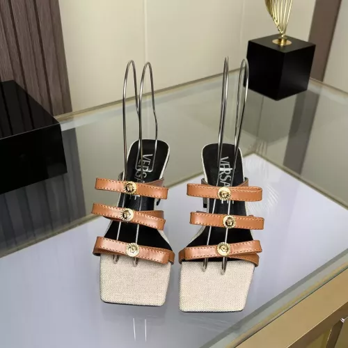 Cheap Versace Sandal For Women #1340940 Replica Wholesale [$82.00 USD] [ITEM#1340940] on Replica Versace Sandal