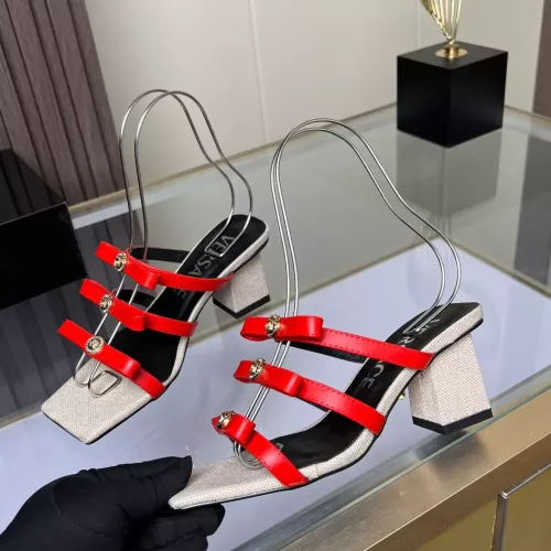Cheap Versace Sandal For Women #1340942 Replica Wholesale [$82.00 USD] [ITEM#1340942] on Replica Versace Sandal
