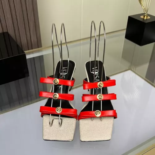 Cheap Versace Sandal For Women #1340942 Replica Wholesale [$82.00 USD] [ITEM#1340942] on Replica Versace Sandal