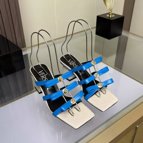 Cheap Versace Sandal For Women #1340943 Replica Wholesale [$82.00 USD] [ITEM#1340943] on Replica Versace Sandal