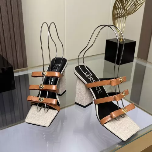 Cheap Versace Sandal For Women #1340946 Replica Wholesale [$82.00 USD] [ITEM#1340946] on Replica Versace Sandal