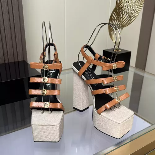 Cheap Versace Sandal For Women #1340951 Replica Wholesale [$102.00 USD] [ITEM#1340951] on Replica Versace Sandal