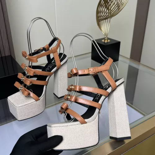 Cheap Versace Sandal For Women #1340951 Replica Wholesale [$102.00 USD] [ITEM#1340951] on Replica Versace Sandal