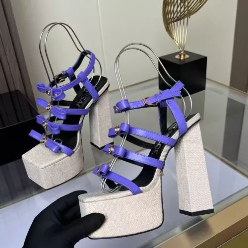 Cheap Versace Sandal For Women #1340954 Replica Wholesale [$102.00 USD] [ITEM#1340954] on Replica Versace Sandal