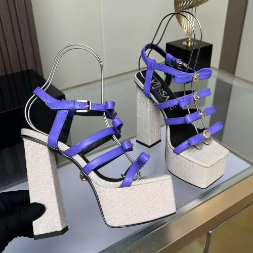 Cheap Versace Sandal For Women #1340954 Replica Wholesale [$102.00 USD] [ITEM#1340954] on Replica Versace Sandal