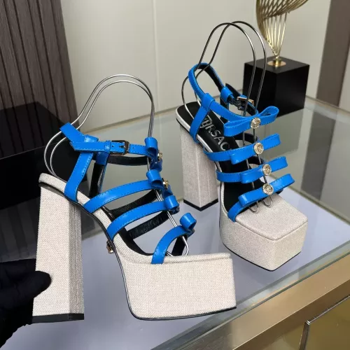 Cheap Versace Sandal For Women #1340955 Replica Wholesale [$102.00 USD] [ITEM#1340955] on Replica Versace Sandal