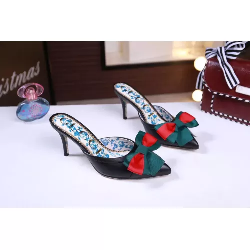 Cheap Gucci Slippers For Women #1340959 Replica Wholesale [$85.00 USD] [ITEM#1340959] on Replica Gucci Slippers