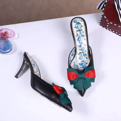 Cheap Gucci Slippers For Women #1340959 Replica Wholesale [$85.00 USD] [ITEM#1340959] on Replica Gucci Slippers