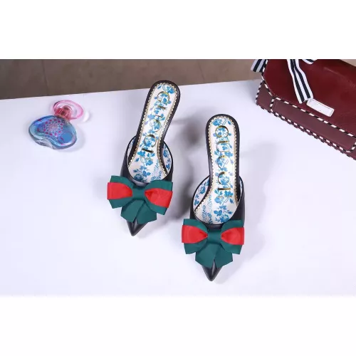 Cheap Gucci Slippers For Women #1340959 Replica Wholesale [$85.00 USD] [ITEM#1340959] on Replica Gucci Slippers