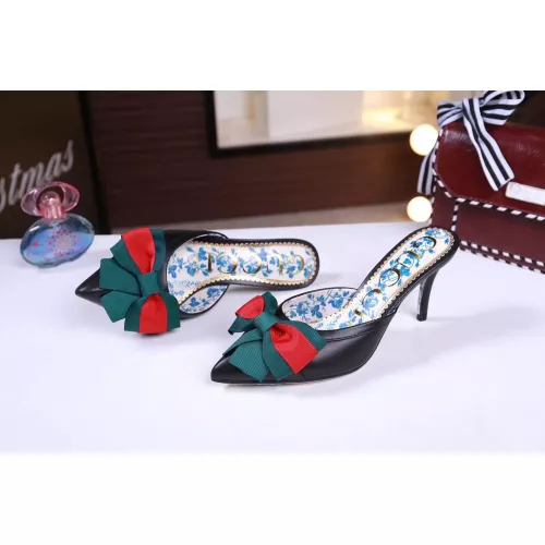 Cheap Gucci Slippers For Women #1340959 Replica Wholesale [$85.00 USD] [ITEM#1340959] on Replica Gucci Slippers