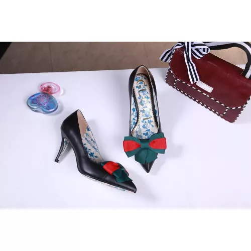 Cheap Gucci High-Heeled Shoes For Women #1340960 Replica Wholesale [$80.00 USD] [ITEM#1340960] on Replica Gucci High-Heeled Shoes