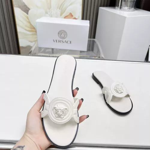 Cheap Versace Slippers For Women #1340964 Replica Wholesale [$88.00 USD] [ITEM#1340964] on Replica Versace Slippers