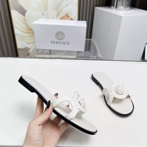 Cheap Versace Slippers For Women #1340964 Replica Wholesale [$88.00 USD] [ITEM#1340964] on Replica Versace Slippers