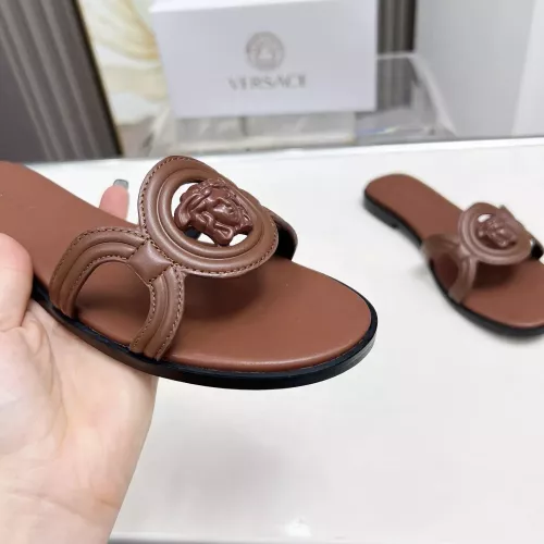 Cheap Versace Slippers For Women #1340965 Replica Wholesale [$88.00 USD] [ITEM#1340965] on Replica Versace Slippers