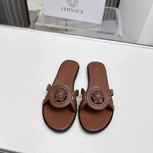 Cheap Versace Slippers For Women #1340965 Replica Wholesale [$88.00 USD] [ITEM#1340965] on Replica Versace Slippers