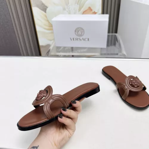 Cheap Versace Slippers For Women #1340965 Replica Wholesale [$88.00 USD] [ITEM#1340965] on Replica Versace Slippers