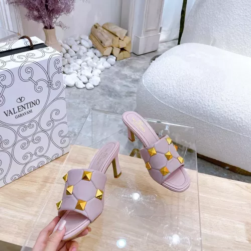 Cheap Valentino Slippers For Women #1340969 Replica Wholesale [$92.00 USD] [ITEM#1340969] on Replica Valentino Slippers
