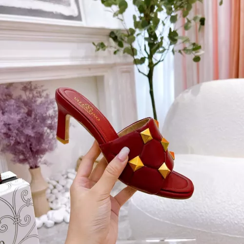 Cheap Valentino Slippers For Women #1340971 Replica Wholesale [$92.00 USD] [ITEM#1340971] on Replica Valentino Slippers