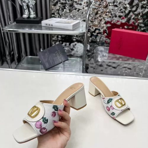 Cheap Valentino Slippers For Women #1340973 Replica Wholesale [$88.00 USD] [ITEM#1340973] on Replica Valentino Slippers