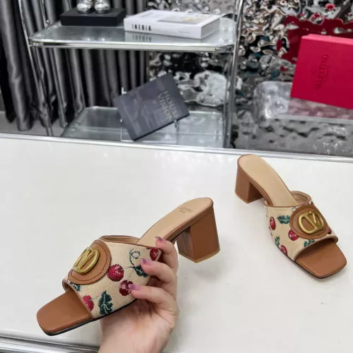 Cheap Valentino Slippers For Women #1340974 Replica Wholesale [$88.00 USD] [ITEM#1340974] on Replica Valentino Slippers