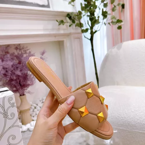 Cheap Valentino Slippers For Women #1340981 Replica Wholesale [$88.00 USD] [ITEM#1340981] on Replica Valentino Slippers