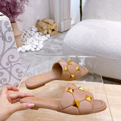 Cheap Valentino Slippers For Women #1340981 Replica Wholesale [$88.00 USD] [ITEM#1340981] on Replica Valentino Slippers