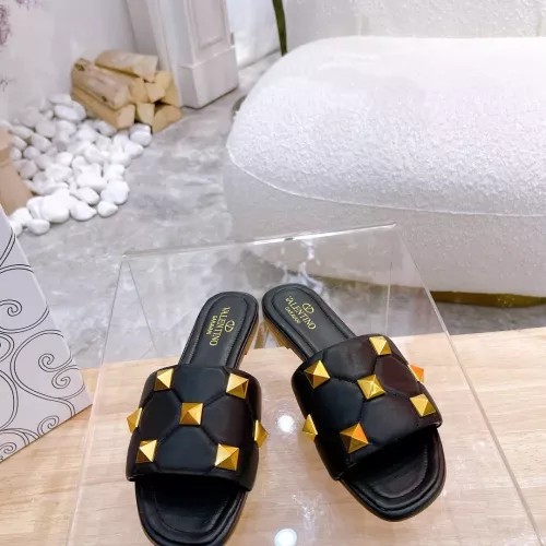 Cheap Valentino Slippers For Women #1340983 Replica Wholesale [$88.00 USD] [ITEM#1340983] on Replica Valentino Slippers
