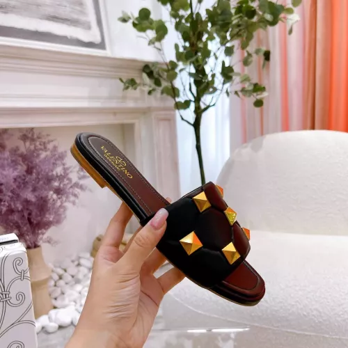 Cheap Valentino Slippers For Women #1340983 Replica Wholesale [$88.00 USD] [ITEM#1340983] on Replica Valentino Slippers