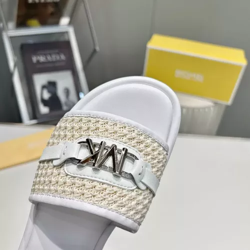 Cheap Michael Kors Slippers For Women #1341002 Replica Wholesale [$76.00 USD] [ITEM#1341002] on Replica Michael Kors Slippers