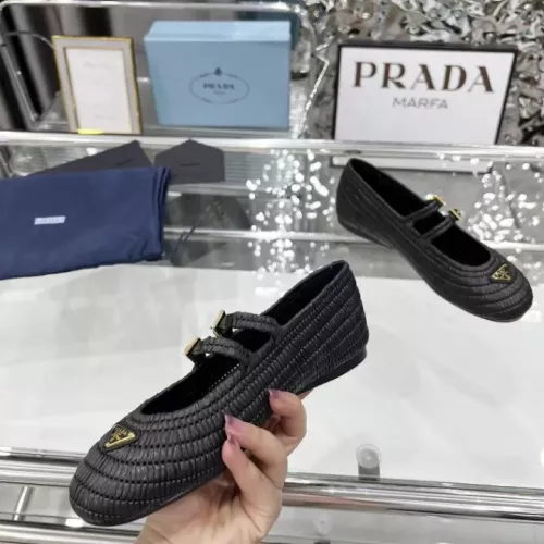 Cheap Prada Flat Shoes For Women #1341021 Replica Wholesale [$122.00 USD] [ITEM#1341021] on Replica Prada Flat Shoes