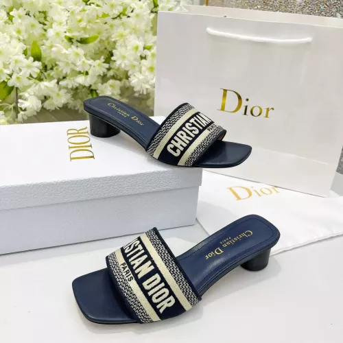 Cheap Christian Dior Slippers For Women #1341028 Replica Wholesale [$82.00 USD] [ITEM#1341028] on Replica Christian Dior Slippers