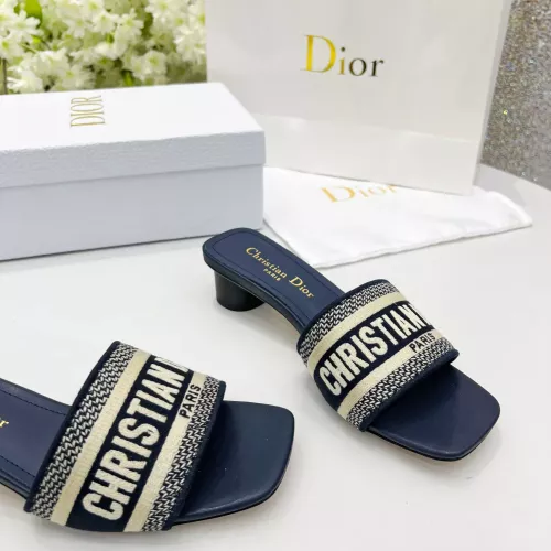 Cheap Christian Dior Slippers For Women #1341028 Replica Wholesale [$82.00 USD] [ITEM#1341028] on Replica Christian Dior Slippers