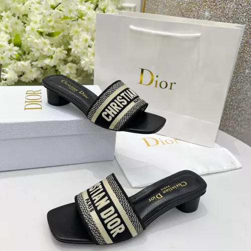 Cheap Christian Dior Slippers For Women #1341029 Replica Wholesale [$82.00 USD] [ITEM#1341029] on Replica Christian Dior Slippers