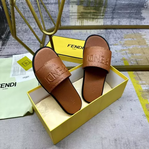Cheap Fendi Slippers For Men #1341057 Replica Wholesale [$76.00 USD] [ITEM#1341057] on Replica Fendi Slippers