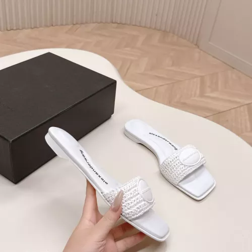 Cheap Alexander Wang Slippers For Women #1341066 Replica Wholesale [$100.00 USD] [ITEM#1341066] on Replica Alexander Wang Slippers