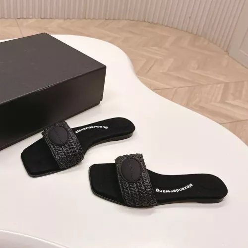 Cheap Alexander Wang Slippers For Women #1341067 Replica Wholesale [$100.00 USD] [ITEM#1341067] on Replica Alexander Wang Slippers