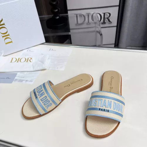 Cheap Christian Dior Slippers For Women #1341073 Replica Wholesale [$85.00 USD] [ITEM#1341073] on Replica Christian Dior Slippers
