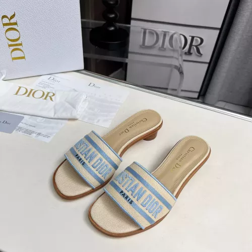 Cheap Christian Dior Slippers For Women #1341075 Replica Wholesale [$85.00 USD] [ITEM#1341075] on Replica Christian Dior Slippers