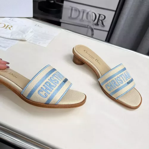 Cheap Christian Dior Slippers For Women #1341075 Replica Wholesale [$85.00 USD] [ITEM#1341075] on Replica Christian Dior Slippers