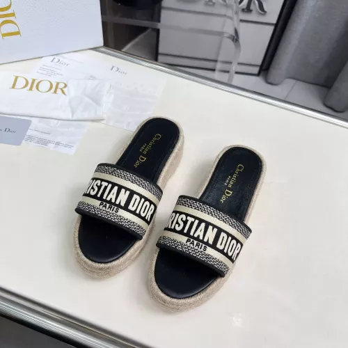 Cheap Christian Dior Slippers For Women #1341078 Replica Wholesale [$82.00 USD] [ITEM#1341078] on Replica Christian Dior Slippers