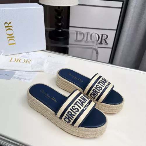Cheap Christian Dior Slippers For Women #1341079 Replica Wholesale [$82.00 USD] [ITEM#1341079] on Replica Christian Dior Slippers