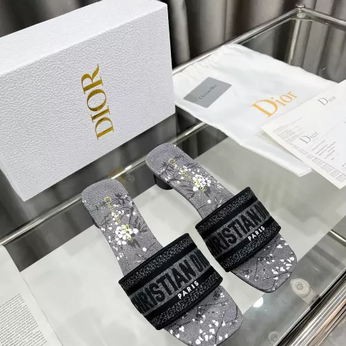 Cheap Christian Dior Slippers For Women #1341082 Replica Wholesale [$82.00 USD] [ITEM#1341082] on Replica Christian Dior Slippers