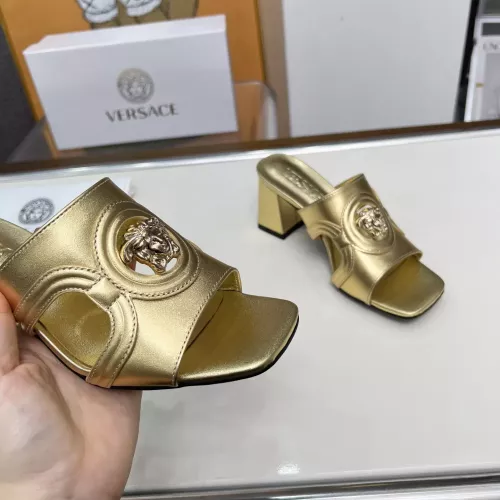 Cheap Versace Slippers For Women #1341085 Replica Wholesale [$92.00 USD] [ITEM#1341085] on Replica Versace Slippers