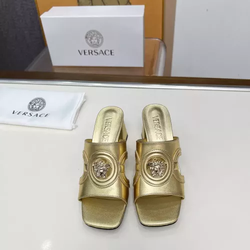 Cheap Versace Slippers For Women #1341085 Replica Wholesale [$92.00 USD] [ITEM#1341085] on Replica Versace Slippers