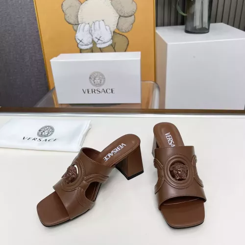 Cheap Versace Slippers For Women #1341087 Replica Wholesale [$92.00 USD] [ITEM#1341087] on Replica Versace Slippers